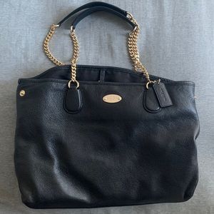 Used authentic Coach leather bag